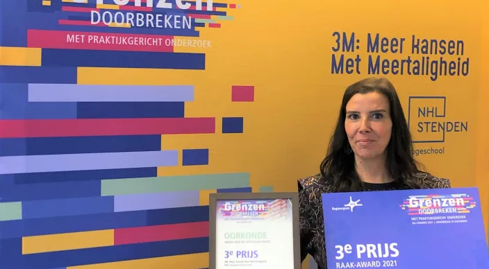 Joana Duarte met 3e prijs